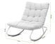 Крісло-гойдалка садове AGAVA Light Beige&nbsp;120 кг світло-бежеве Focus Garden