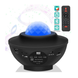 Зоряний проектор з динаміком Bluetooth, світлодіодний зоряний дисплей, чорний Bass Polska BH 59311