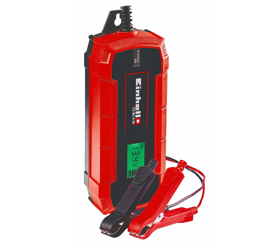 Зарядное устройство Einhell CE-BC 6 M 12 В для AGM, гелевых и свинцово-кислотных аккумуляторов