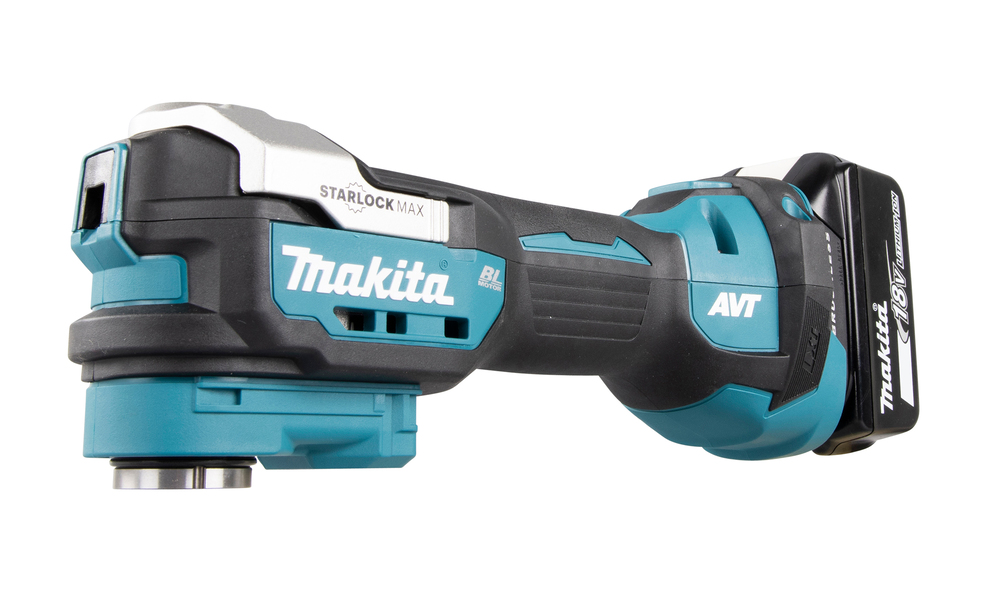 Многофункциональный инструмент Makita DTM52RFJX2 18V 2x3,0Ah + насадки Starlock Max