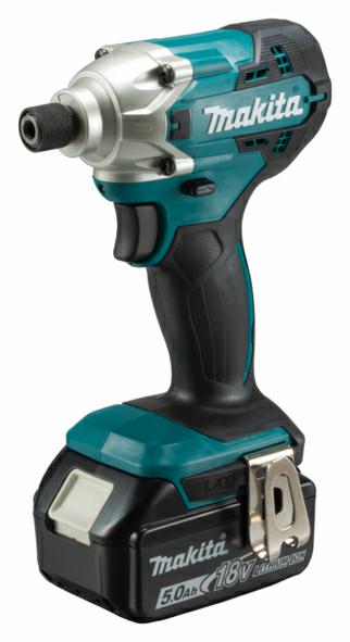 Ударный гайковерт Makita DTD156RTJ 18 В, 155 Нм, 2 АКБ по 5,0 Ач, MAKPAC