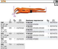 Beta Ключ для труб 0,5" 374/240