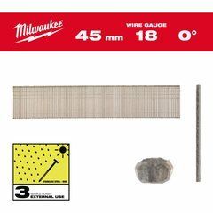 Milwaukee Штифти нержавійні 18G/45mm M18FN18GS (5000 шт.)