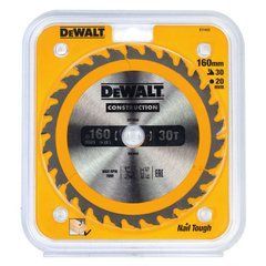 DEWALT ПИЛА ДИСКІВ.160x20mmx30z