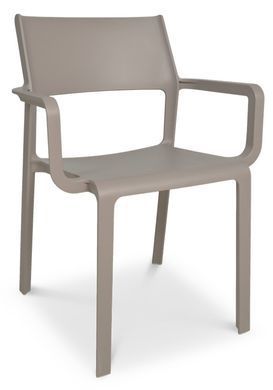 Комплект пластикових меблів Nardi Trill/Libeccio 8+1 Бежевий