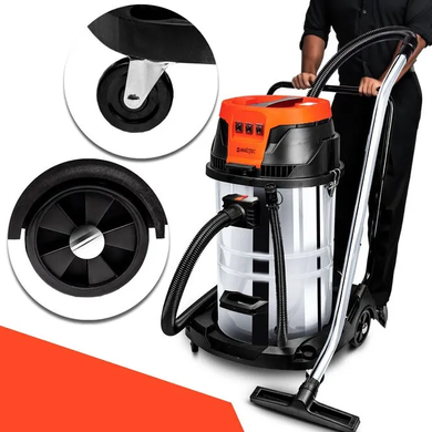 Пилосос для вологого та сухого прибирання 80л - 3000Вт ML3600W