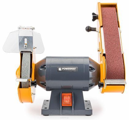 Настільна шліфувальна машина 1850 Вт Powermat PM-SS-1850M-2W1