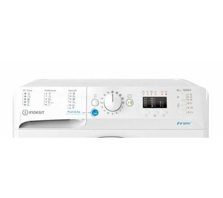 Пральна машина Indesit BWSA 61251 W EU N - 6кг