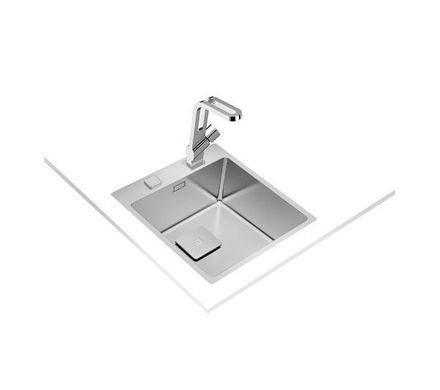 Кухонная мойка Teka FORLINEA RS15 40.40 CN сталь - встраиваемая в столешницу