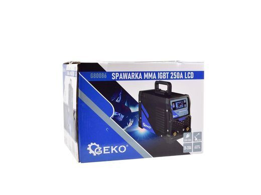 Инверторный сварочный аппарат IGBT 250А Geko G80086
