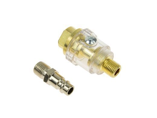 Пневматический ударный гайковерт + масленка 1/2" Geko G03176