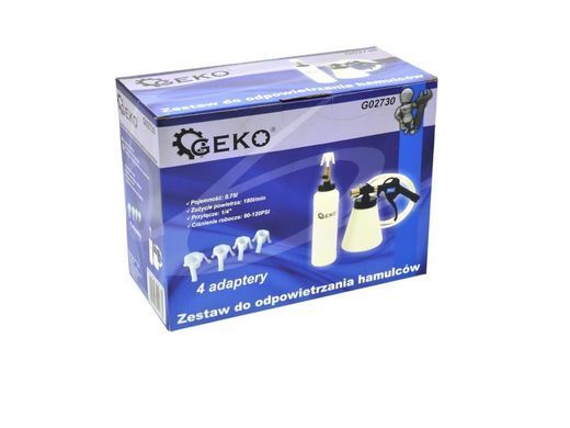 Набор для прокачки и замены тормозной жидкости Geko G02730
