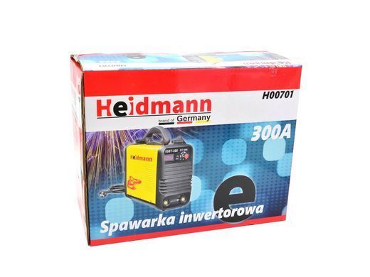 Зварювальний інвертор IGBT 250 A Heidmann H00701