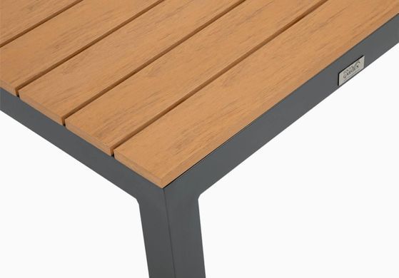 Садовий комплект меблів для тераси темно сірий Wood Williams Focus Garden