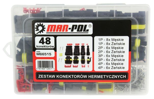 Набор герметичных соединителей Mar-Pol M66515