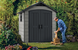 Садовий будиночок пластиковий PREMIER 757 brownish grey/anthracite - KETER