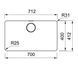 Кухонная мойка Franke Mythos MYX 210-70 - сталь, монтируется в столешницу