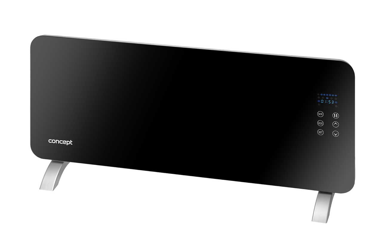 Конвектор с дисплеем. Конвектор Concept KS-3006. Конвектор Concept KS-3004. Конвектор Concept KS-3007. Конвектор электрический настенный черный.