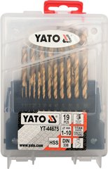 Набір свердел по металу Yato YT-44675