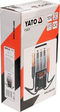 Цифровой тестер аккумуляторов Yato YT-8311