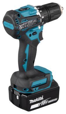 Акумуляторний дриль MAKITA DDF487RAJ 40 Нм LXT 18 В Li-Ion BLDC XPT 2x2,0 Ач MAKPAC