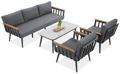 Мебель в беседку для дачи Furrore Stella Caffe Grey