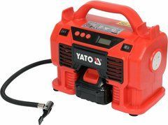 YATO Компресор акумуляторний 18V 11 bar 21 л/хв 1x3,0Ah