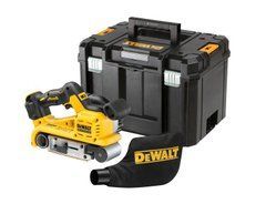 DEWALT ЛЕНТОЧНАЯ ШЛИФМАШИНА 18V DCW220NT 75x533mm TSTAK