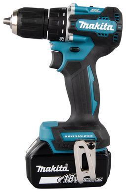Акумуляторний дриль MAKITA DDF487RAJ 40 Нм LXT 18 В Li-Ion BLDC XPT 2x2,0 Ач MAKPAC
