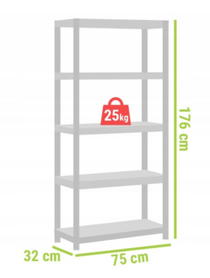 Стеллаж для гаража Planet Shelf Keter/Kis