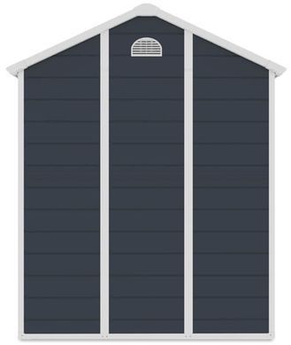 Сарай для інвентарю 190x280 см Hardmaister Vermont холодно-сірий