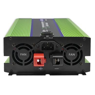 Перетворювач напруги/зарядка акумулятора/ДБЖ 1000-2000 Вт 12-230 В Qoltec Monolith 51942