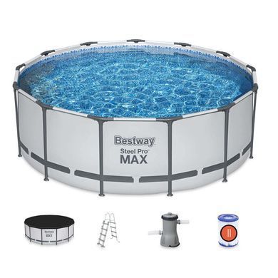 Круглий каркасний басейн Steel Pro Max Bestway 5618W