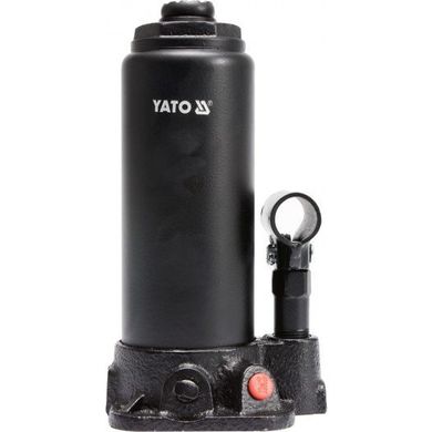 Пляшковий домкрат для авто 5тонн 216 - 413 мм Yato YT-17002