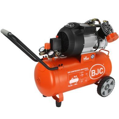Компрессор воздушный с фильтром 50 л 3HP для мастерской и гаража BJC