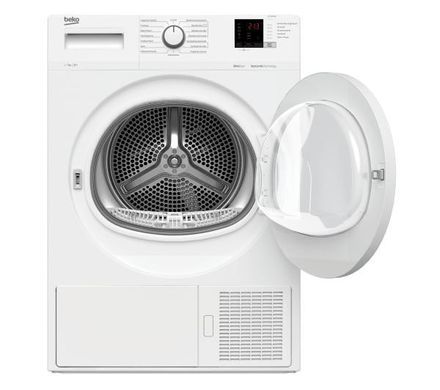 Сушильна машина Beko DF7312GXW - тонка 45,9 см - тепловий насос - 7 кг