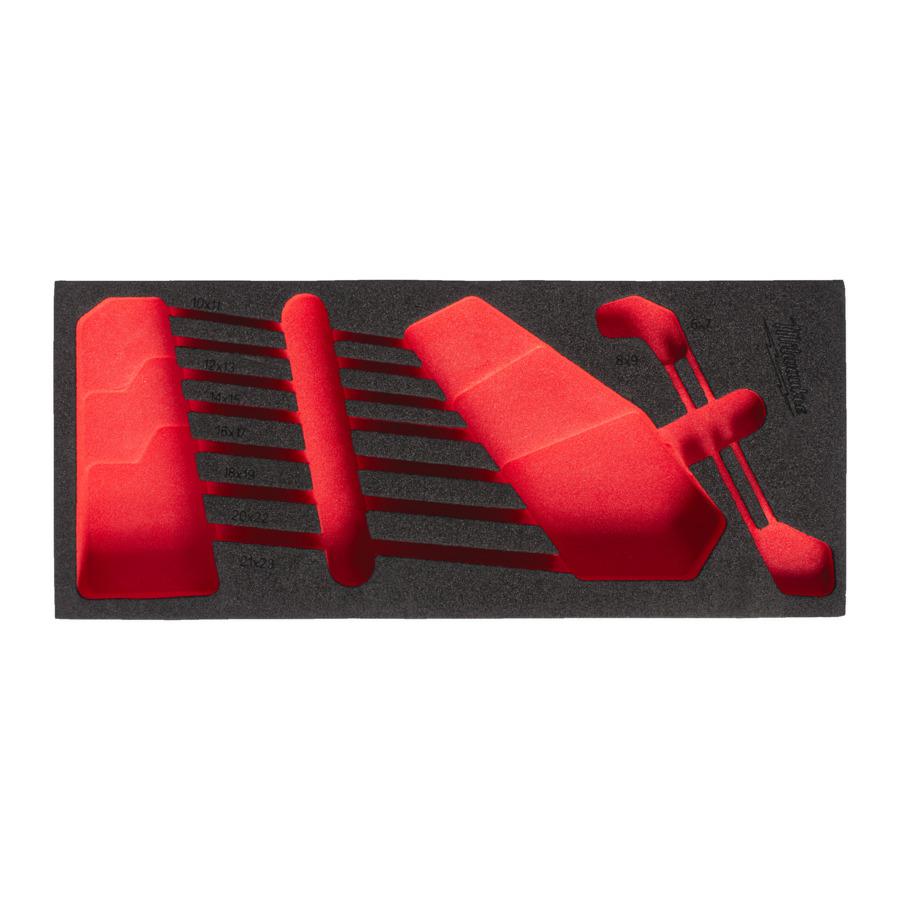Вкладка пена пустая для изогнутых ключей Milwaukee 4932499087