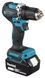 Акумуляторний дриль MAKITA DDF487RAJ 40 Нм LXT 18 В Li-Ion BLDC XPT 2x2,0 Ач MAKPAC