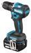 Акумуляторний дриль MAKITA DDF487RAJ 40 Нм LXT 18 В Li-Ion BLDC XPT 2x2,0 Ач MAKPAC
