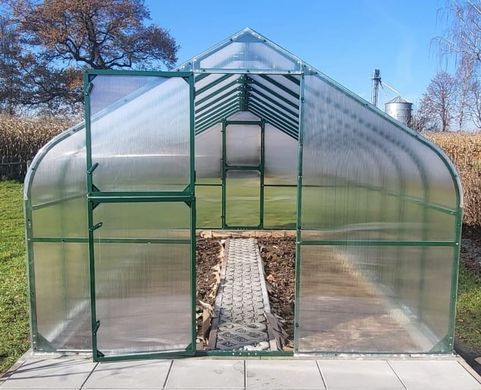 Теплица 3х4 оцинкованная PTF Tomato Premium Plus зеленый