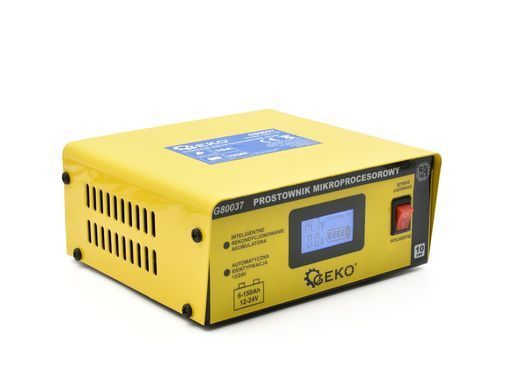ЖК-микропроцессорный выпрямитель 12/24 В Geko G80037