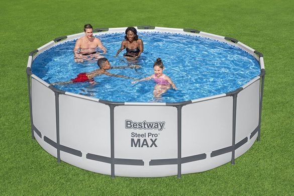 Круглий каркасний басейн Steel Pro Max Bestway 5618W