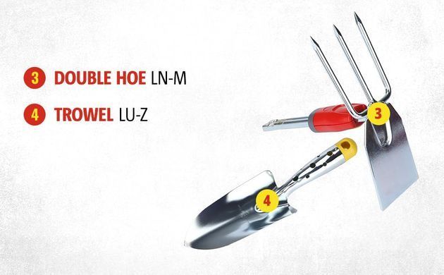 Набір садових інструментів Wolf Garten Mini P 262 Lu-Z/La-M/Ld-M/Ln-M/Zm 015