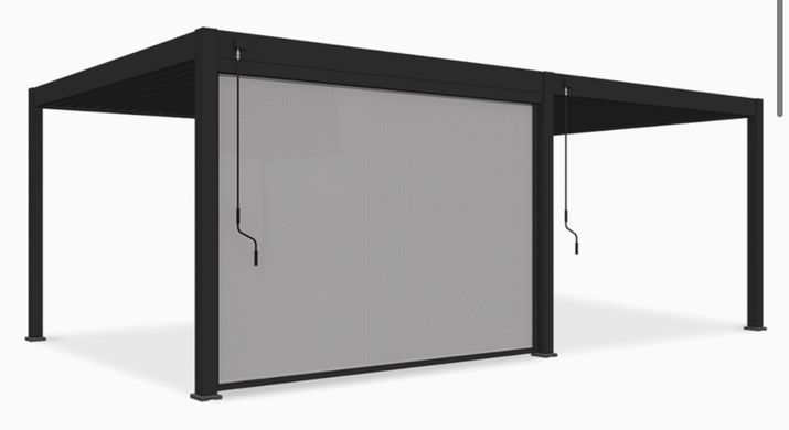 Маркіза висувна для перголи Elegance/Deluxe/Fusion 3,6 м антрацит Gutroof