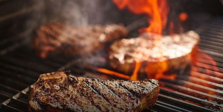 Гриль газовий вуличний 9.3 кВт на колесах MASTER GRILL MG661