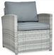 Вуличні меблі для саду з техноротанга Stone Grey Borneo