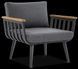 Меблі в альтанку для дачі Furrore Stella Caffe Grey