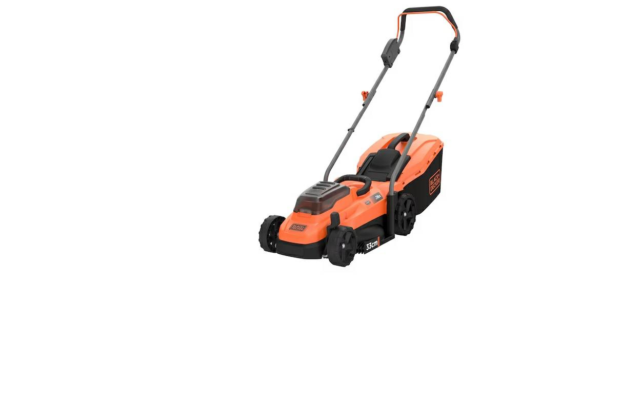 Газонокосарка акумуляторна Black+Decker BCMW3318N 33 см, 2x18 В, без акумулятора