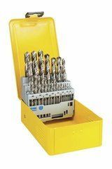 Сверла по металлу dewalt набор сверл hss-g 29 шт.