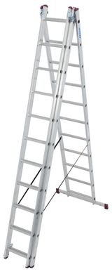 Многофункциональная трехсекционная лестница Krause Corda 3x11 7,30 м